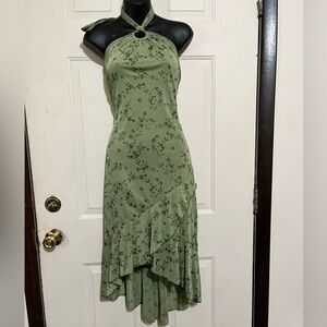 Taboo Asymmetrical Keyhole Halter Party Dress FREE SHIPPING!!